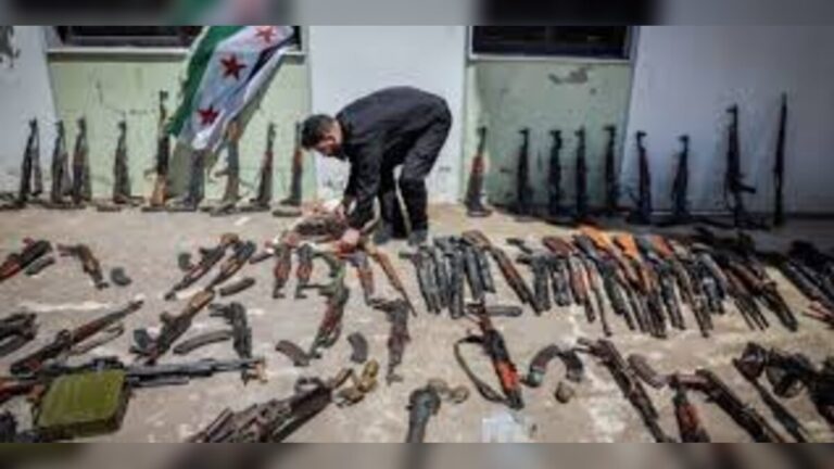 Security forces uncover hidden weapons arsenal inside child bedroom in Aadshit al-Qusayr shocking local residents and escalating tension in Syrian area