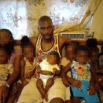 Shamar Elkins and children