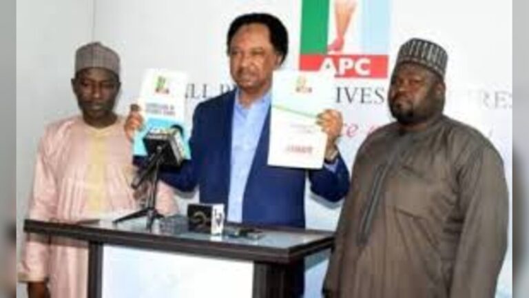 Shehu Sani declares comeback as politician picks APC nomination form for Kaduna Central Senate seat in Nigeria