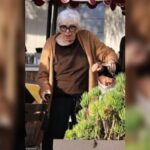 Shirley MacLaine enjoys Malibu lunch outing as Hollywood legend leans on aide during rare 91st birthday week appearance