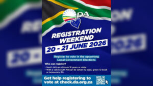 South Africans Must Register Voters in Their Area Before June 2026 Weekend