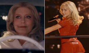 Susan Sarandon shocks fans with dramatic monologue cameo during Sabrina Carpenter Coachella performance in Indio California desert festival
