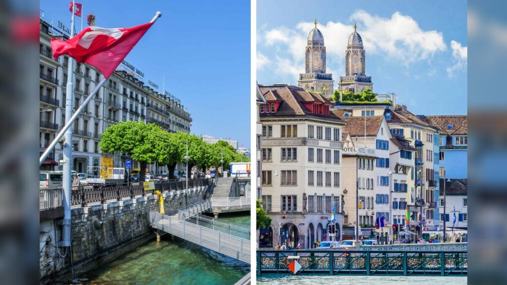 Travelers compare Zurich and Geneva cities in Switzerland and reveal shocking cultural differences shaping lifestyle choices