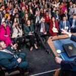 Trump Threatens to Destroy Iran Overnight in White House Briefing in Washington DC