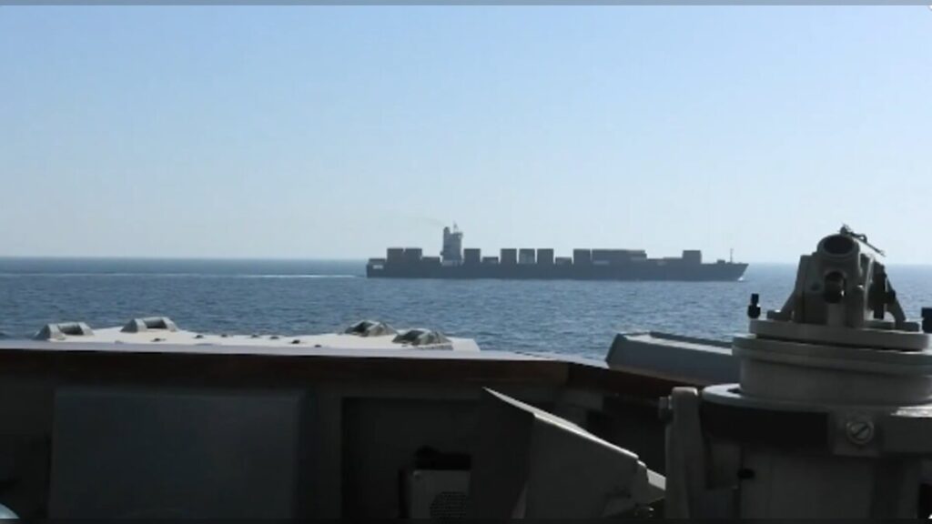 U.S. Navy Intercepts Iranian-Flagged Vessel in Arabian Sea