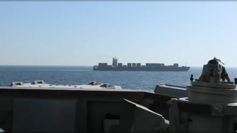 U.S. Navy Intercepts Iranian-Flagged Vessel in Arabian Sea