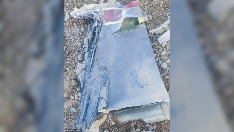 US Jet Debris