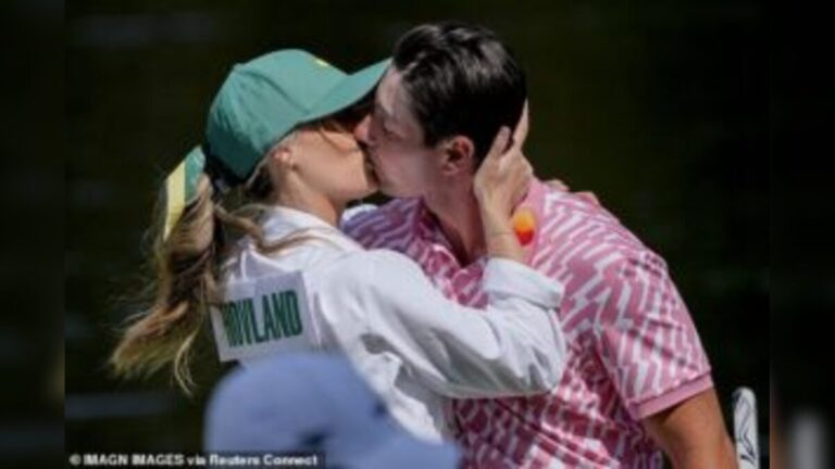 Viktor Hovland Stuns Fans by Revealing New Girlfriend at Masters Par Three Contest in Augusta