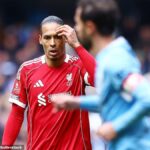 Virgil van Dijk apologises for Liverpool meltdown as Reds crumble at Manchester City Etihad Stadium