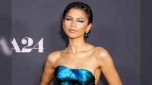 Zendaya Wows Fans with Wedding-Themed Gown in New York