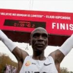 Eliud Kipchoge receives hero welcome in Kenya after breaking two-hour marathon barrier in elite race homecoming celebration