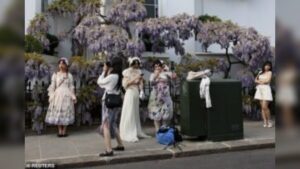 Chinese Gen Z tourists transform West London streets and Notting Hill mansions into viral RedNote photography hotspots across United Kingdom neighbourhoods