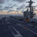 CENTCOM Floods the Arabian Sea With Firepower as USS George H.W. Bush, USS Tripoli, Sea Hawks, and F-16s Enforce Iran Blockade
