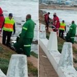 Bystander rescues 79-year-old man from drowning but fails to save victim at The Point Mossel Bay coastline South Africa tragedy unfolds