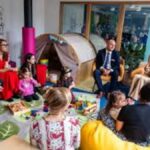 Catherine Princess of Wales promotes early childhood programme at University of East London amid public criticism in London England