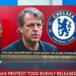 Chelsea FC fans erupt as supporters target Todd Boehly during protests in London after Nottingham Forest defeat rocks Champions League hopes
