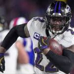 Derrick Henry shocks Baltimore Ravens practice field after knee collision halts training session in United States football camp moment