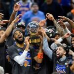 Donald Trump weighs NBA Finals appearance to watch New York Knicks at Madison Square Garden in New York after dominant championship surge