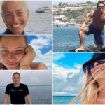 Five Italian Scientists and Divers