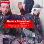 Hamza Sharabasi, a commander in Hamas’ Shejaiya Battalion in northern Gaza