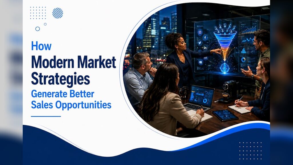 How Modern Marketing Strategies Generate Better Sales Opportunities