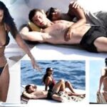 Love Island host Maya Jama enjoys champagne in Mallorca villa as Rúben Dias relationship rumours and influencer follow claims trend across UK and Europe