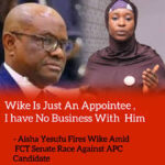 Aisha Yesufu Fires Back in Abuja After Nyesom Wike Attacks Her Failed Senate Ambition, Escalating Heated Political War of Words in Nigeria
