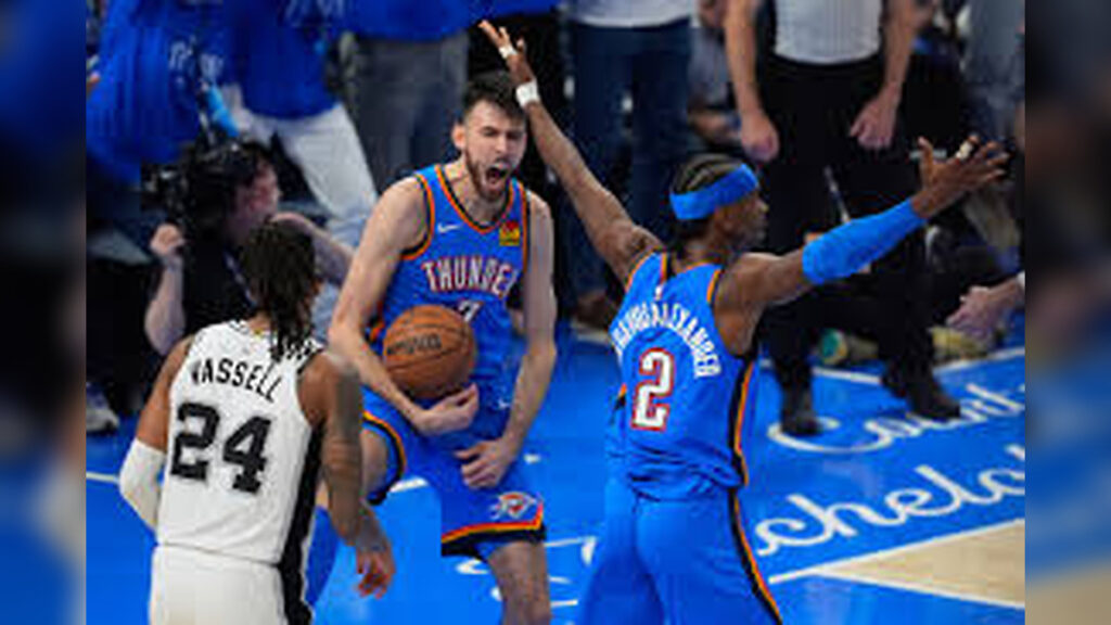 Oklahoma City Thunder defeat San Antonio Spurs in Game 2 in Oklahoma City as Shai Gilgeous-Alexander dominates Western Conference Finals matchup
