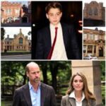 Prince William and Princess Kate Spark Frenzy in Northamptonshire After Touring Elite £59,000 Oundle School for Prince George’s Future Education