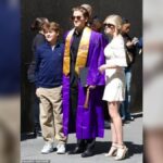 Reese Witherspoon and Ryan Phillippe Reunite at NYU Graduation Ceremony at Radio City Music Hall in New York City and Celebrate Son Deacon Milestone