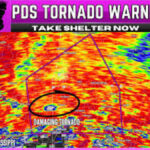 Tornado watch forces residents across Louisiana Mississippi and Texas to take urgent shelter as National Weather Service issues severe storm alerts
