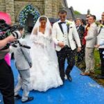 Venezuela Fury Shocks Guests at The Royal Chapel of St John the Baptist London by Wearing Crocs Instead of Heels on Wedding Day