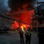 Russian Authorities Report Drone Damages Major Gazprom Refinery Outside Moscow in Kapotnya as Ukraine Calls Strike Revenge for Deadly Missile Barrage