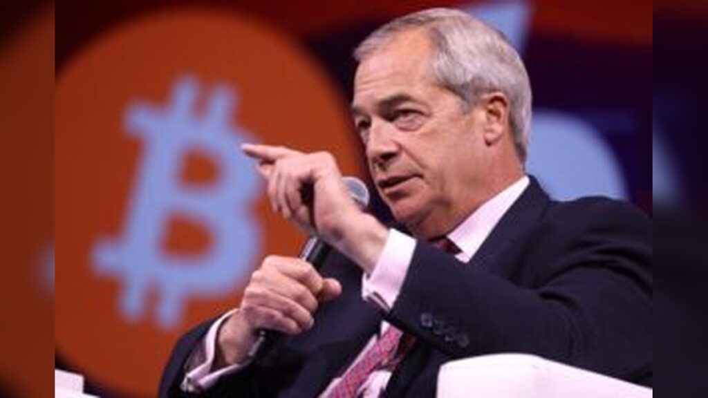 Two Crypto Tycoons Hand Reform UK a Massive £7 Million Boost in the UK, Helping Nigel Farage Outraise Every Major Rival While Sparking Questions About Digital Wealth in Politics