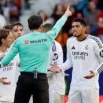 Two-Tier Justice!’ England Accused of Getting Special Treatment After Bellingham Controversy Bellingham’s Lucky Escape Sparks Outrage: Why Was He Not Sent Off When Almiron Was