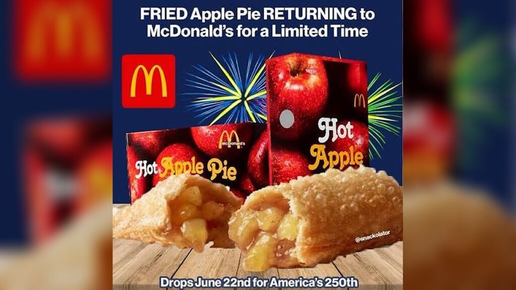 Nostalgia or Cash Grab? McDonald’s Fried Apple Pie Return Sparks Heated Backlash Online