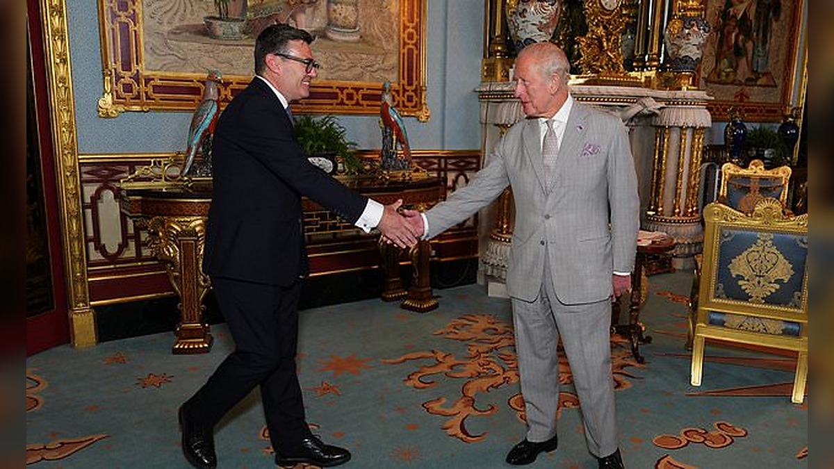 Andy Burnham and King Charles