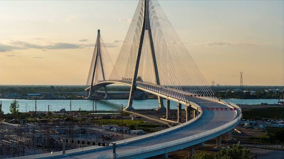 Billions Spent on New US-Canada Bridge but Trump’s Tariffs Overshadow Grand Opening