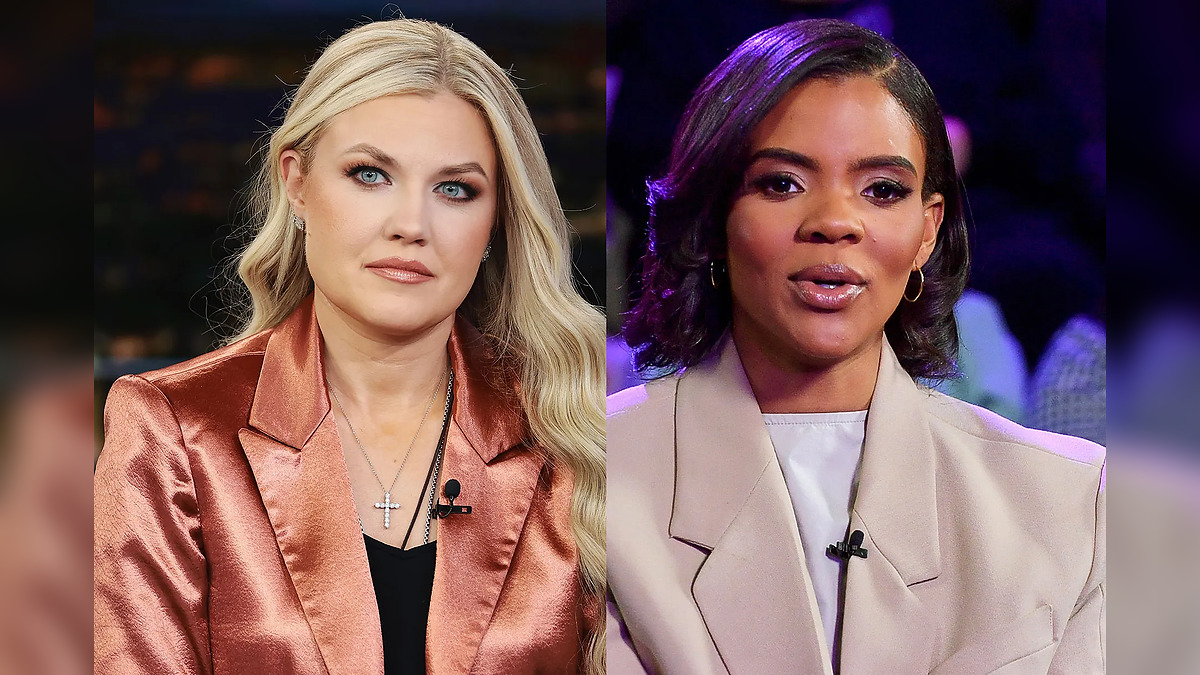 Erika Kirk and Candace Owens