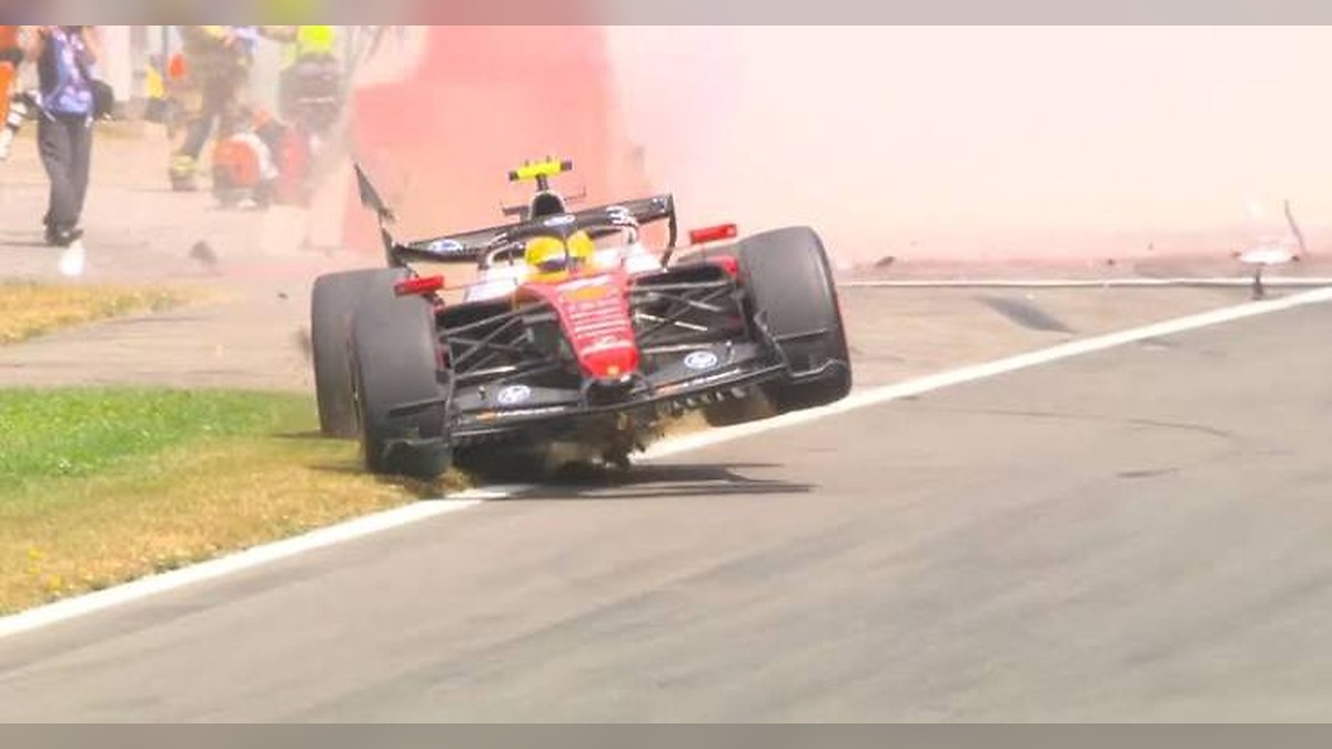 Ferrari Slammed With Fine After Lewis Hamilton Hits Mechanic in Terrifying Belgian Grand Prix Pit Stop Disaster