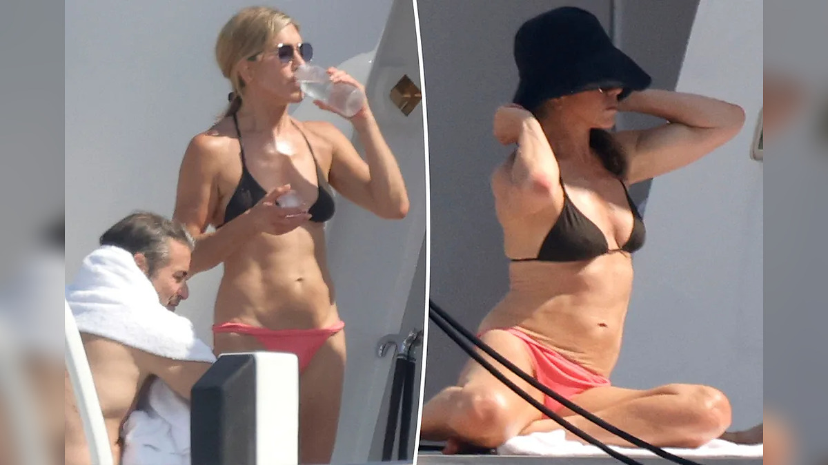 Jennifer Aniston's Age-Defying Bikini Body Breaks the Internet During Star-Studded Mallorca Escape