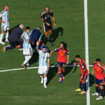Lionel Messi and Marc Cucurella