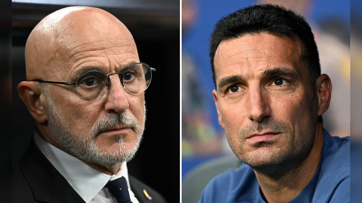Luis de la Fuente and Lionel Scaloni