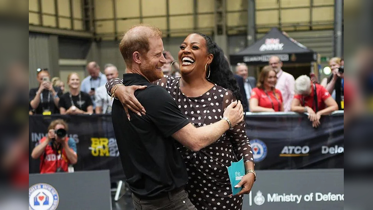 Prince Harry and Alison Hammond