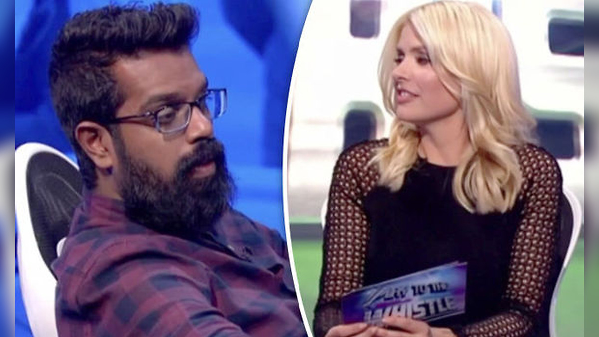 Romesh Ranganathan and Holly Willoughby
