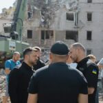 Russian Missile Destroys Dozens of Apartments in Kyiv While Zelenskyy Appeals for Expanded Air Defence Assistance