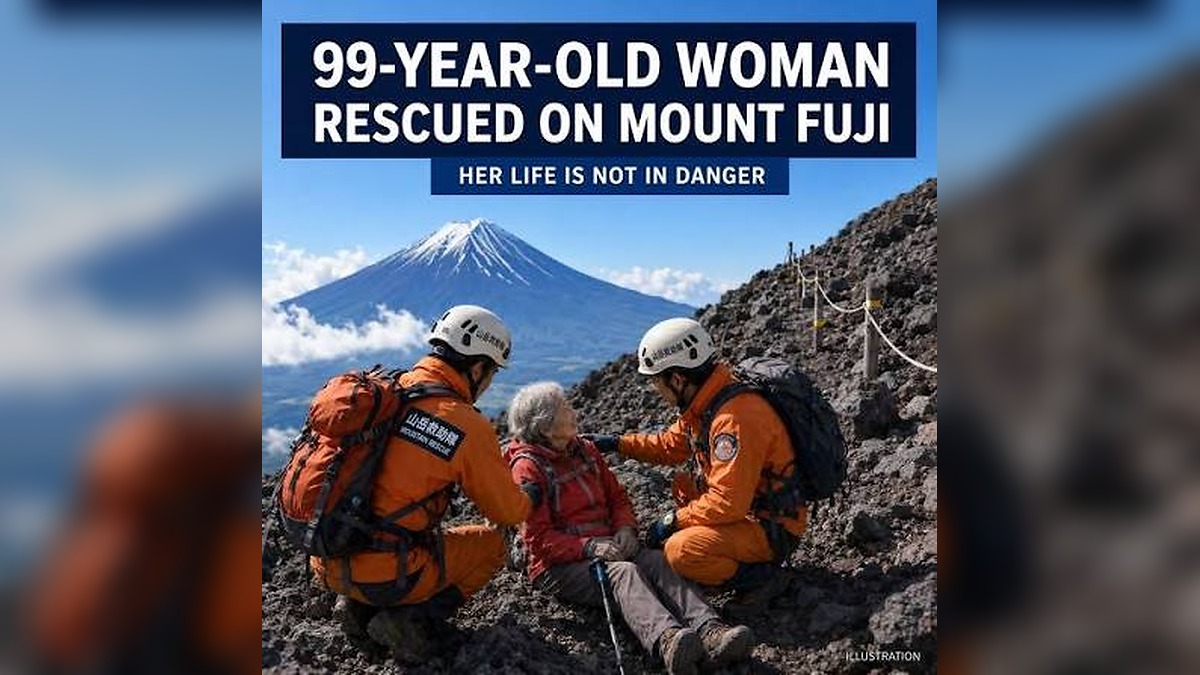 Swiss Tourist Dies on Mount Fuji While 99-Year-Old Woman Survives in Dramatic Rescue