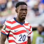 US striker Folarin Balogun