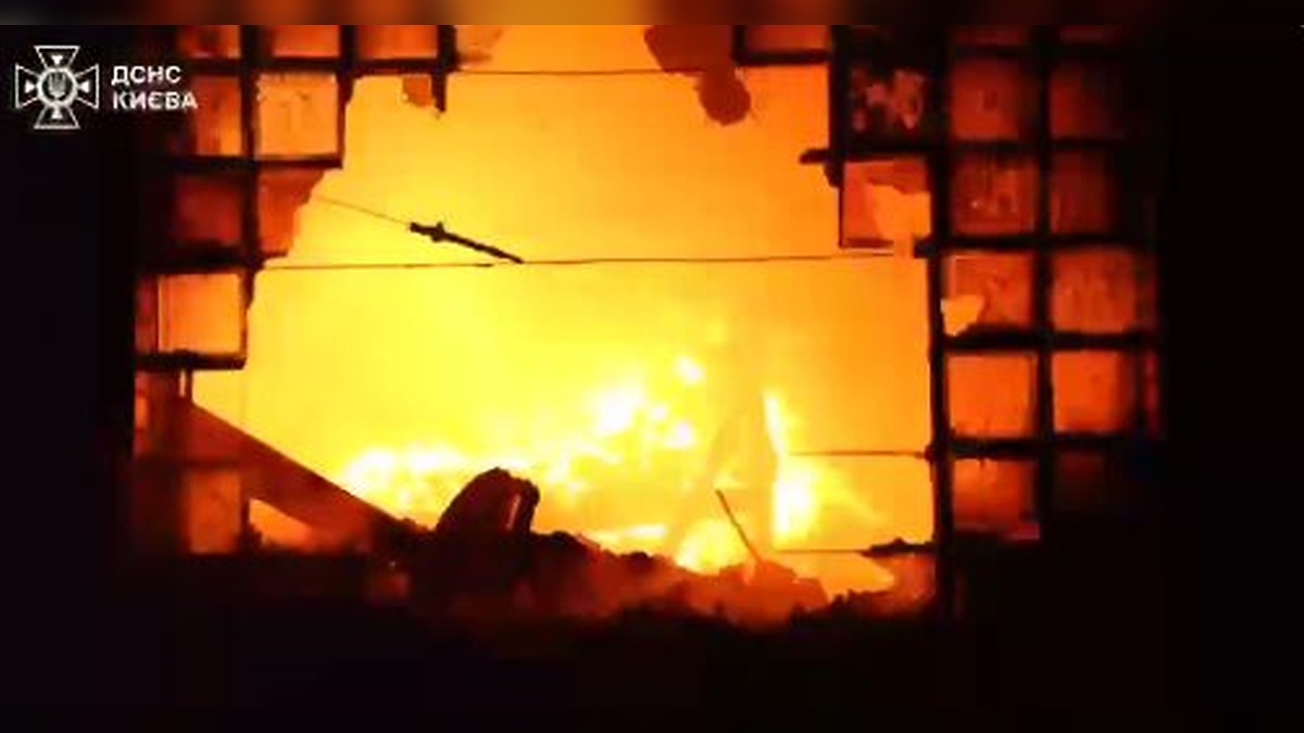 Ukraine Says Overnight Russian Strikes Hit Kyiv and Multiple Regions, Damaging Civilian Infrastructure