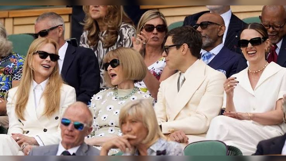 Wimbledon Fans Left Stunned After Jennifer Lopez, Nicole Kidman and Anna Wintour Turn Men's Final Into the Biggest Celebrity Show in London